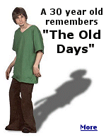 Born in 1943, I remember nuclear attack drills, paper routes, ducktail haircuts, and Pat Boone's white buck shoes. A 30 year old has different memories.